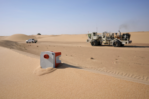 wing product in desert environment with nomad neo 90 in background